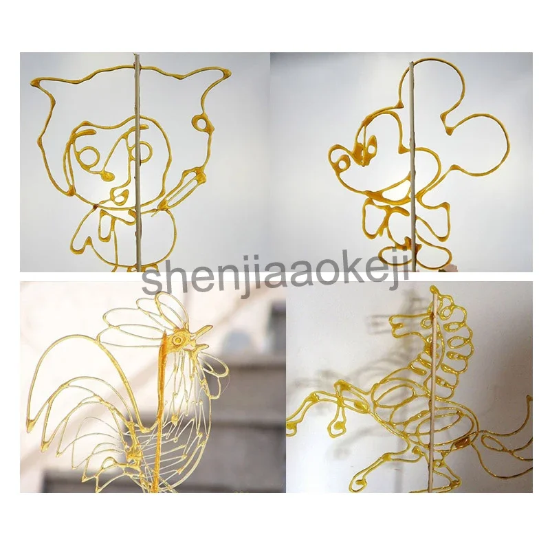 Macchina per zucchero automatica commerciale intelligente piccola macchina per zucchero nuova macchina per verniciatura a zucchero 220V50HZ 600W 1PC