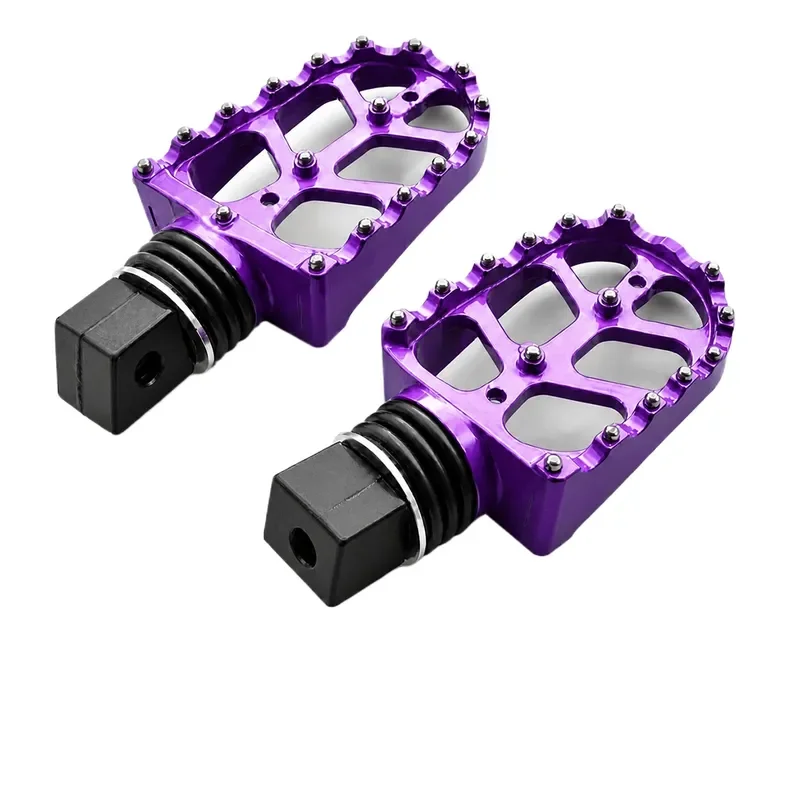 Universal Motorcycle Foot Pegs Anti Slip Pedals Compatible with Haojue NK150 Xinyuan 400 Off Road Modified Accessories for