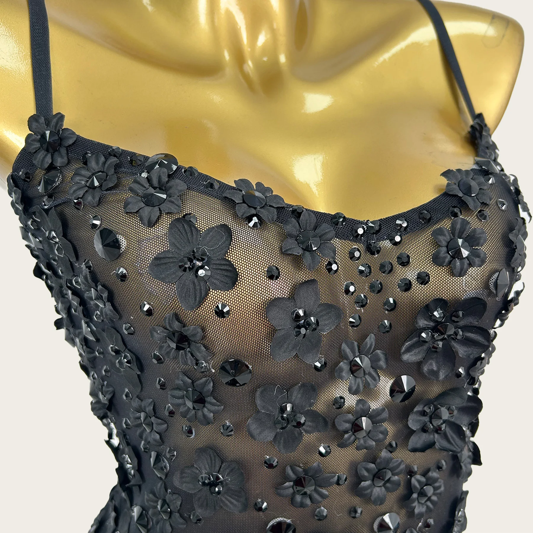 

Женское сексуальное облегающее макси-платье без рукавов с цветочным принтом для мероприятий, вечеринок, фотосессий, ночных клубов и сценических выступлений Chunjie