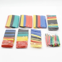328Pcs Color 2:1 heat shrink tubing insulated polyolefin mixed use wire and cable 5 color 8 set combination - M25
