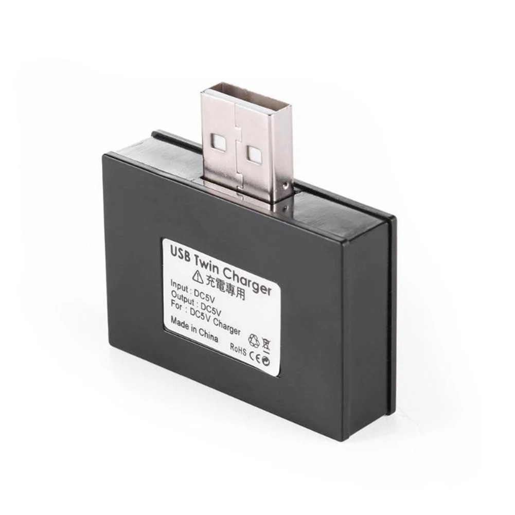 Разветвитель USB 2.0 (штекер)/2 USB (разъем), Для зарядки, 5 В пост. тока