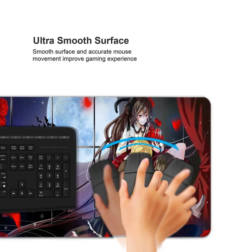 Anime Pandora Hearts Mouse Pad Large Gaming Mouse Pad Computer Laptop Non-slip Office Keyboard Mats Desk Pc Large Mausepad