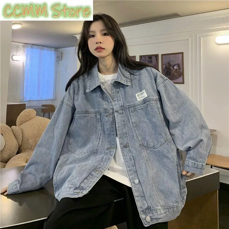 New Temperament Design Women's Denim Jacket Fashion Female Coat Elegant Korean Comfortable Joker Ladies Outerwer Tops