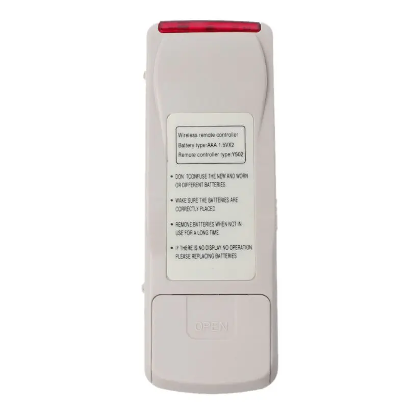 Télécommande de Climatisation Résistante à l'Usure, avec Touche Lisse, pour Y123, Livraison Directe