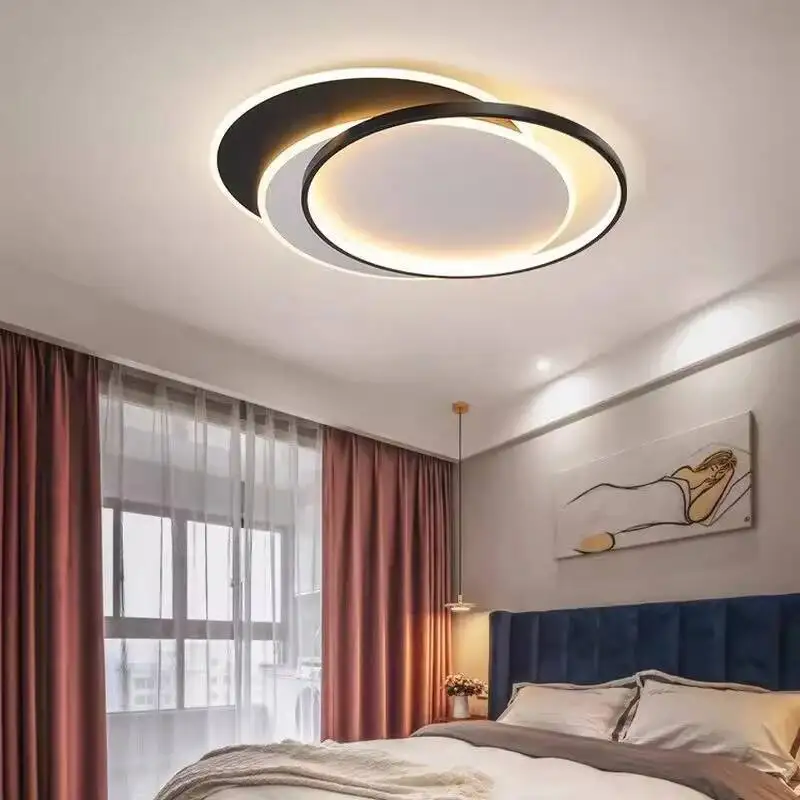 غرفة المعيشة ضوء السقف الحديثة بسيطة الغلاف الجوي الحد الأدنى فائقة السطوع LED الضوء الرئيسي، 2025 غرفة نوم جديدة ودراسة Lig