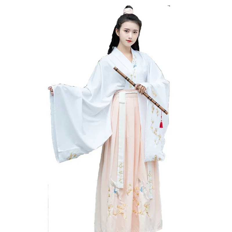 Couples Hanfu Costume for Woman Man Swordsman Cosplay Clothing Japanese Samurai Tang Suit Chinese Tang Dynasty Halloween Costume