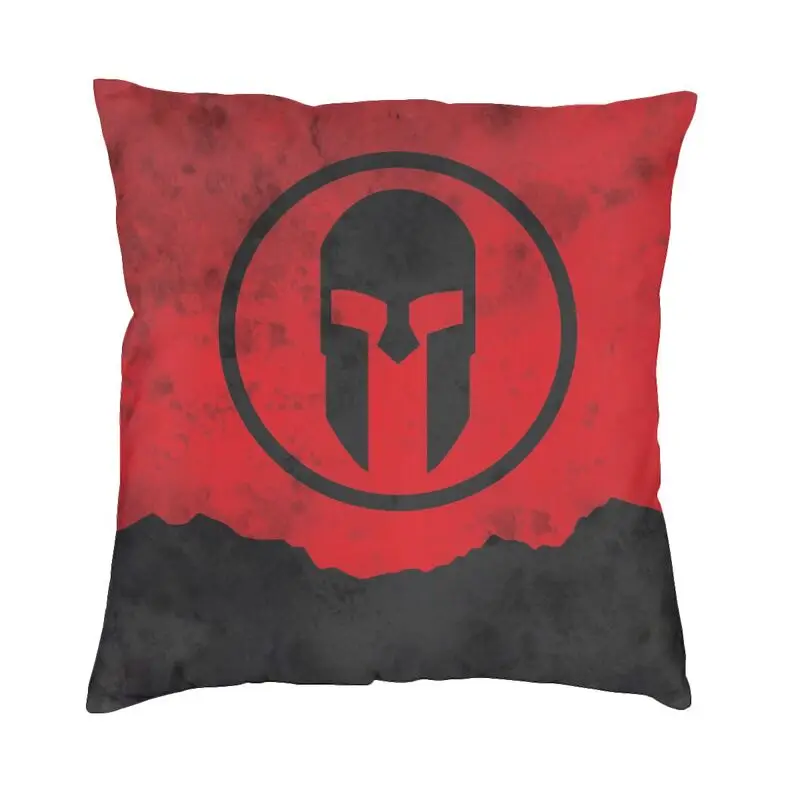 Sparta Spirit Spartan Race Cushion Covers Sofa Decoration Square Throw Pillow Cover 40x40