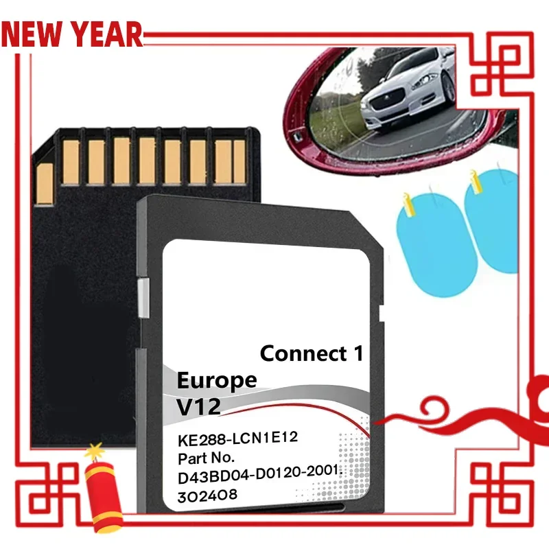 Car GPS Accessories SD Card Navigation Europe Maps V12 Update for Nissan Connect 1 Sat Nav Version