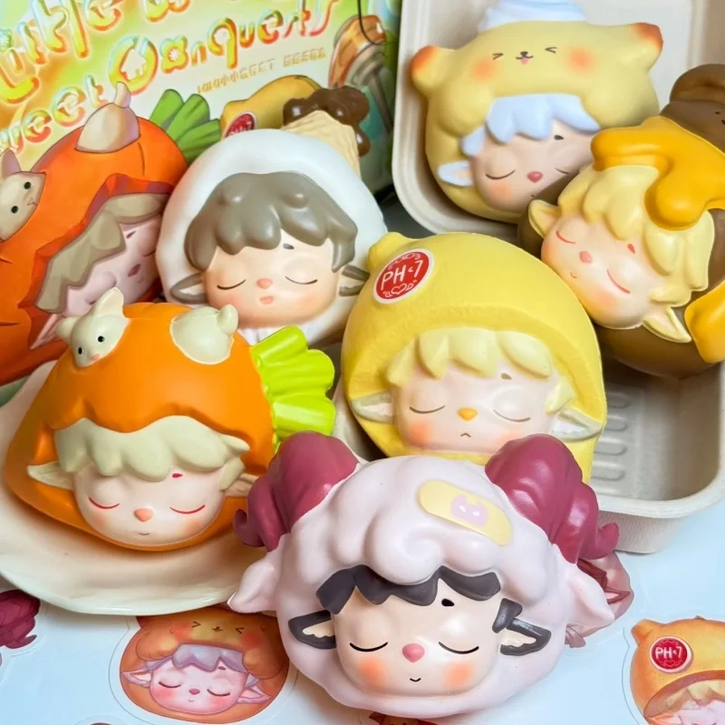 

New Original Heyone Mimi Little World Sweet Conquests Squishy Toy Series Blind Box Decompression Doll Children'S Birthday Gift
