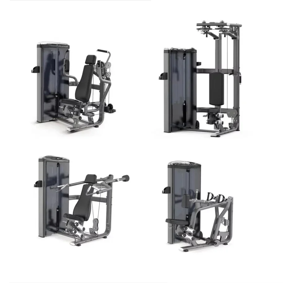 2025 New Design Professional Commercial Metal Strength Training Fitness Equipment for Arms Chest Legs & Back