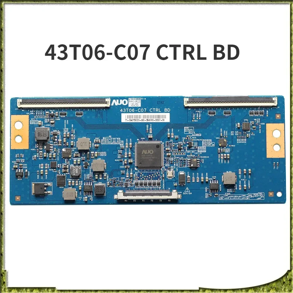 

43T06-C07 CTRL BD 43'' TV T CON BOARD for 43 Inch TV Logic Board Original T-con Card 43T06 C07 TV TCON Card Replacement Plate