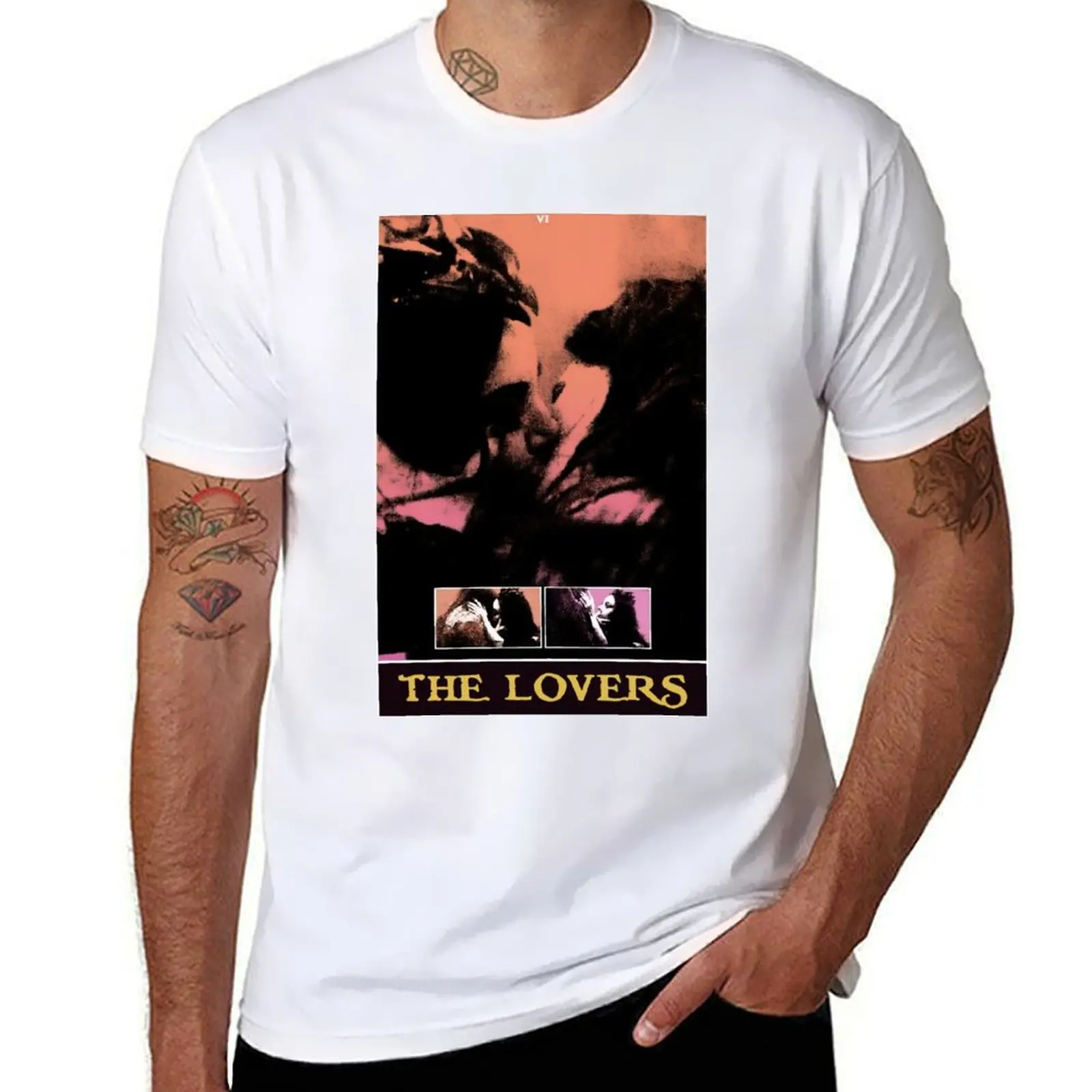 

The Lovers Agatha & Rio T-Shirt printed t shirts for man t shirt for man 100 percent cotton T-Shirt