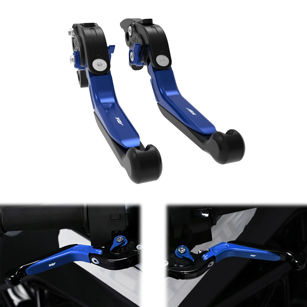 

Motorcycle CNC Aluminum Handle Levers For Yamaha YZF-R125 2008 2009 2010 2011 Brake Clutch Levers Adjustable Foldable Extendable