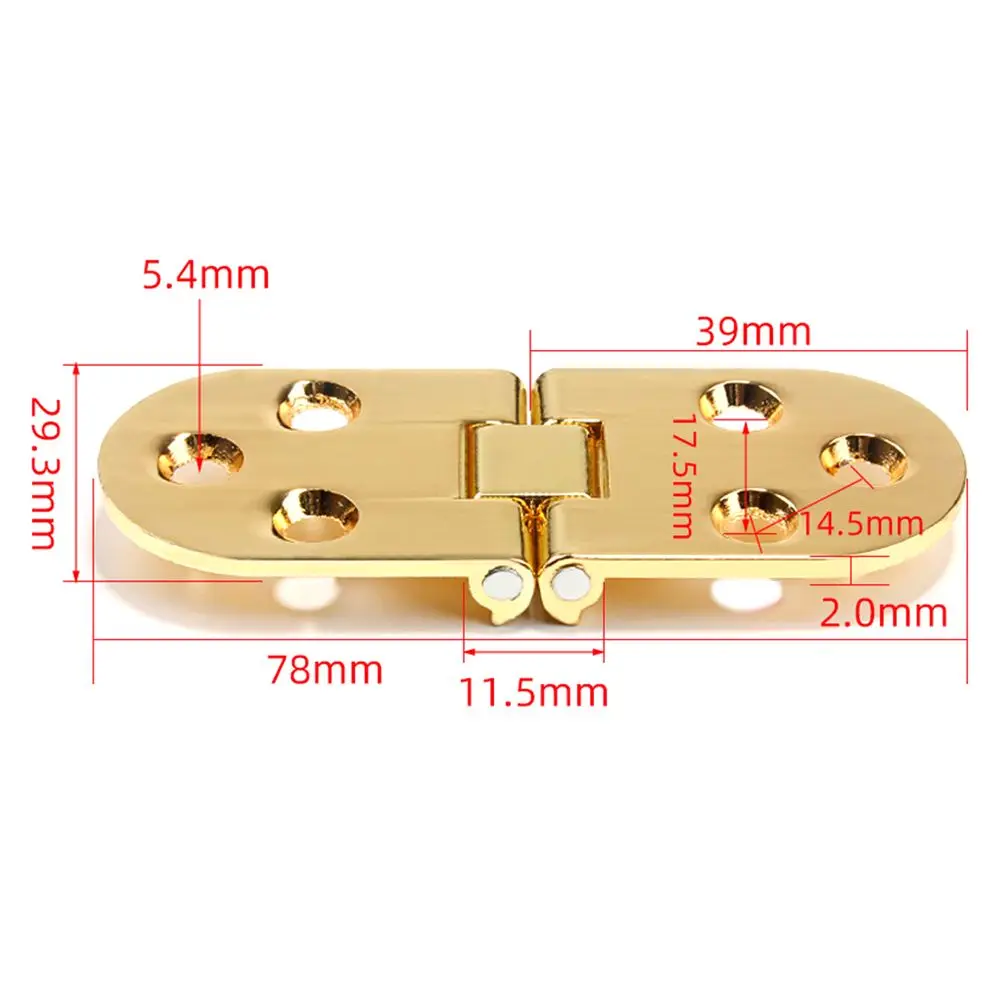 180 Graden Deur Scharnier Hoge Kwaliteit Zinklegering Flush Scharnieren Kast Scharnieren Deur Halve Cirkel Scharnieren Meubelaccessoires