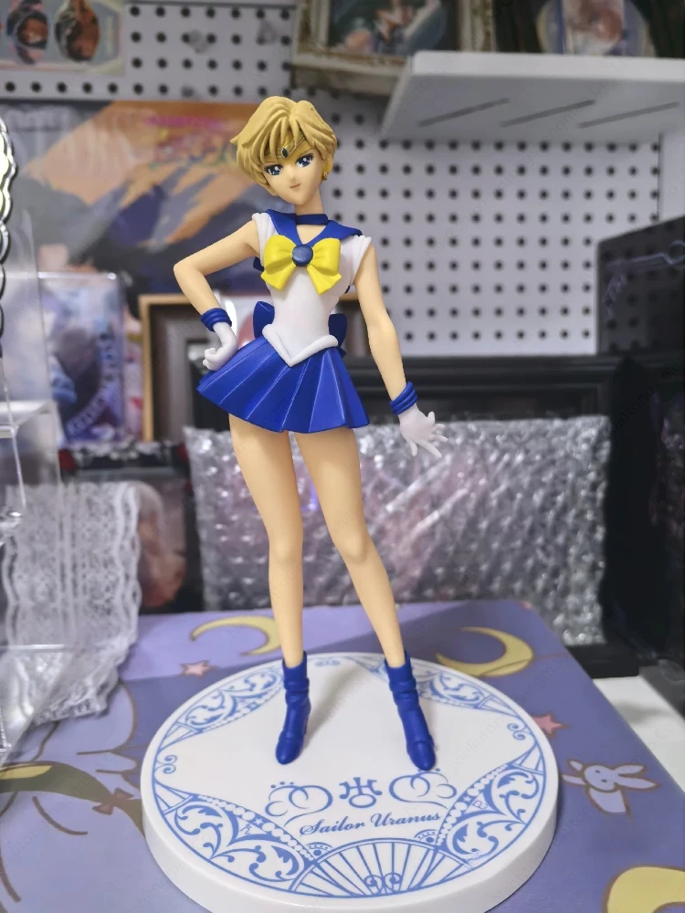 

Bandai Фигурка Сейлор Мун SHF Tenoh Haruka Uranus Анимация Цвет Подлинная Фигурка Игрушка Фигурка
