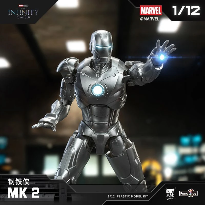 Original Fondjoy Marvel Infinity Saga Series Blind Box Vol.3 Iron Man Action Figure Peripheral Ornament Collect Toys Boys Gifts view 6