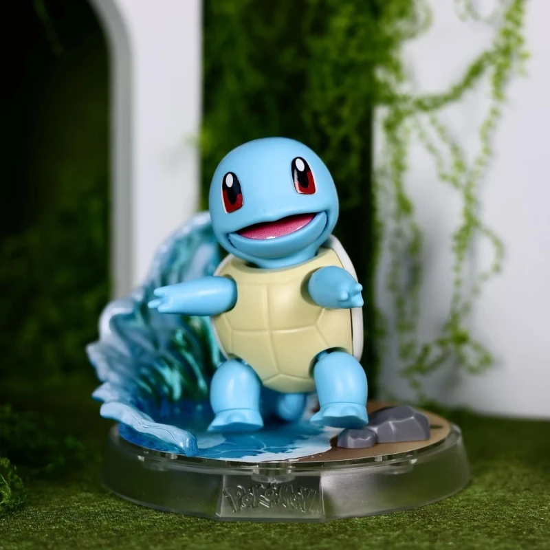 

Оригинальные Blokees, новый Pokemon DIY Building Block Pikachu Eevee Sprigatito Charmander Psyduck Charmander, аниме-фигурка, модель игрушки