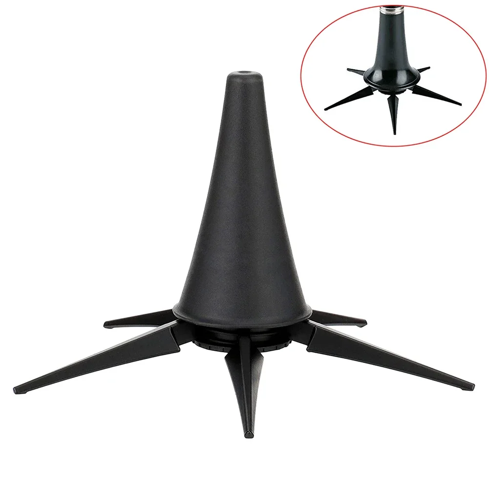 Portable ABS Clarinet Stand Lightweight Flute Clarinet Stand Holder Clarinet Stable Rest Bracket 4/5-Leg Stand Instrument Access