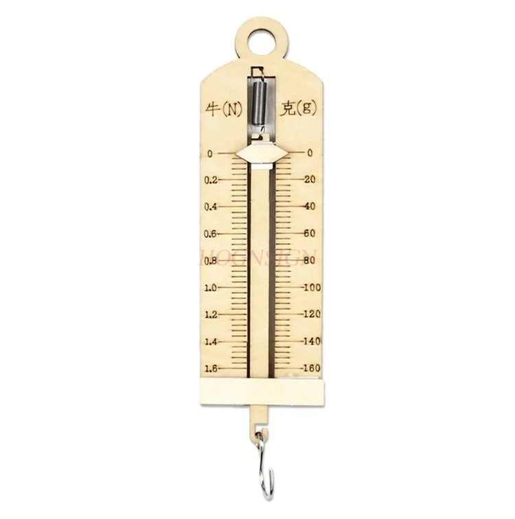 1set Dynamometer Student Technology Experiment DIY Materials Science Small Handmade Spring Scale