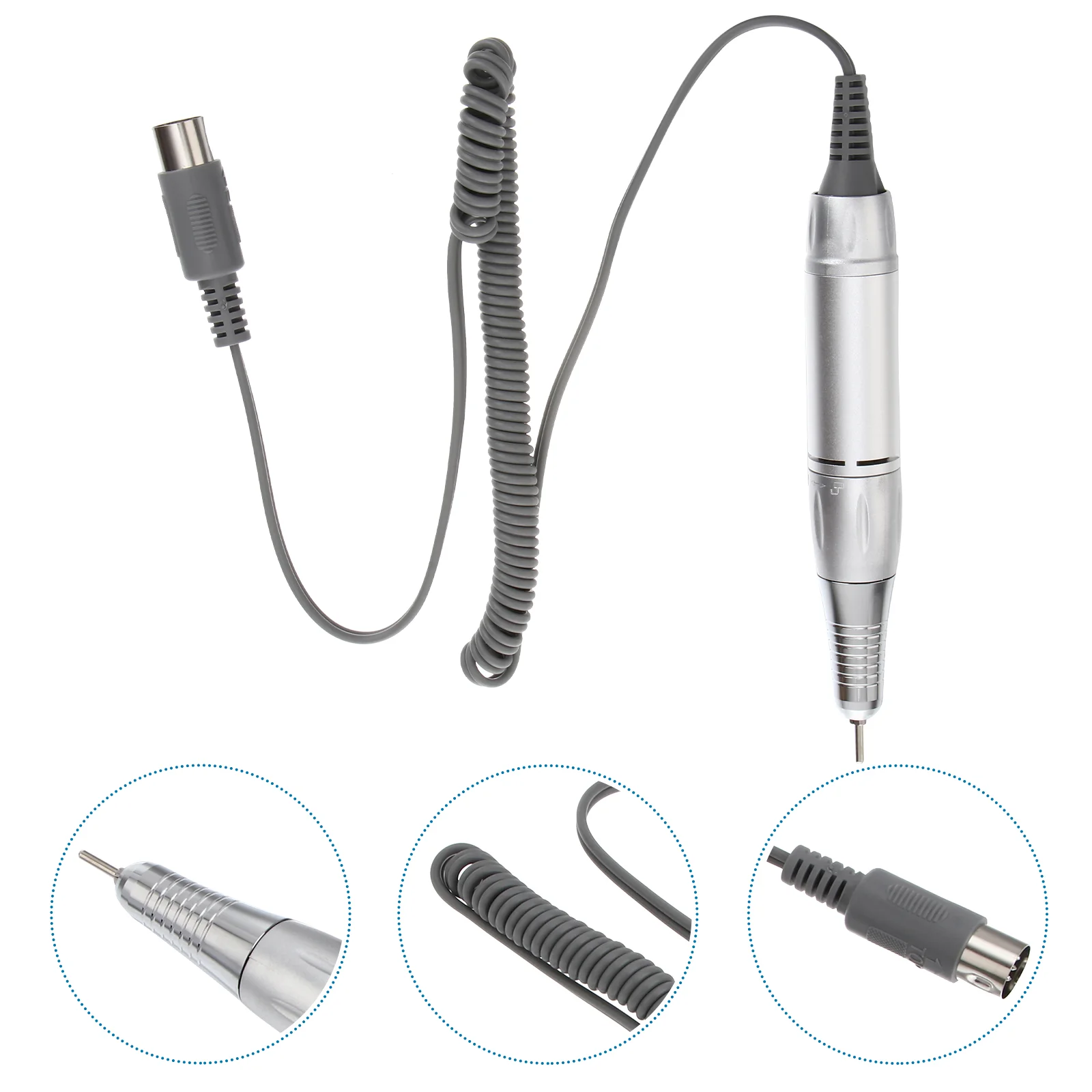 Handpiece Replacement Nail Drill The Rig Accessories Handle Manicure Pedicure Kit