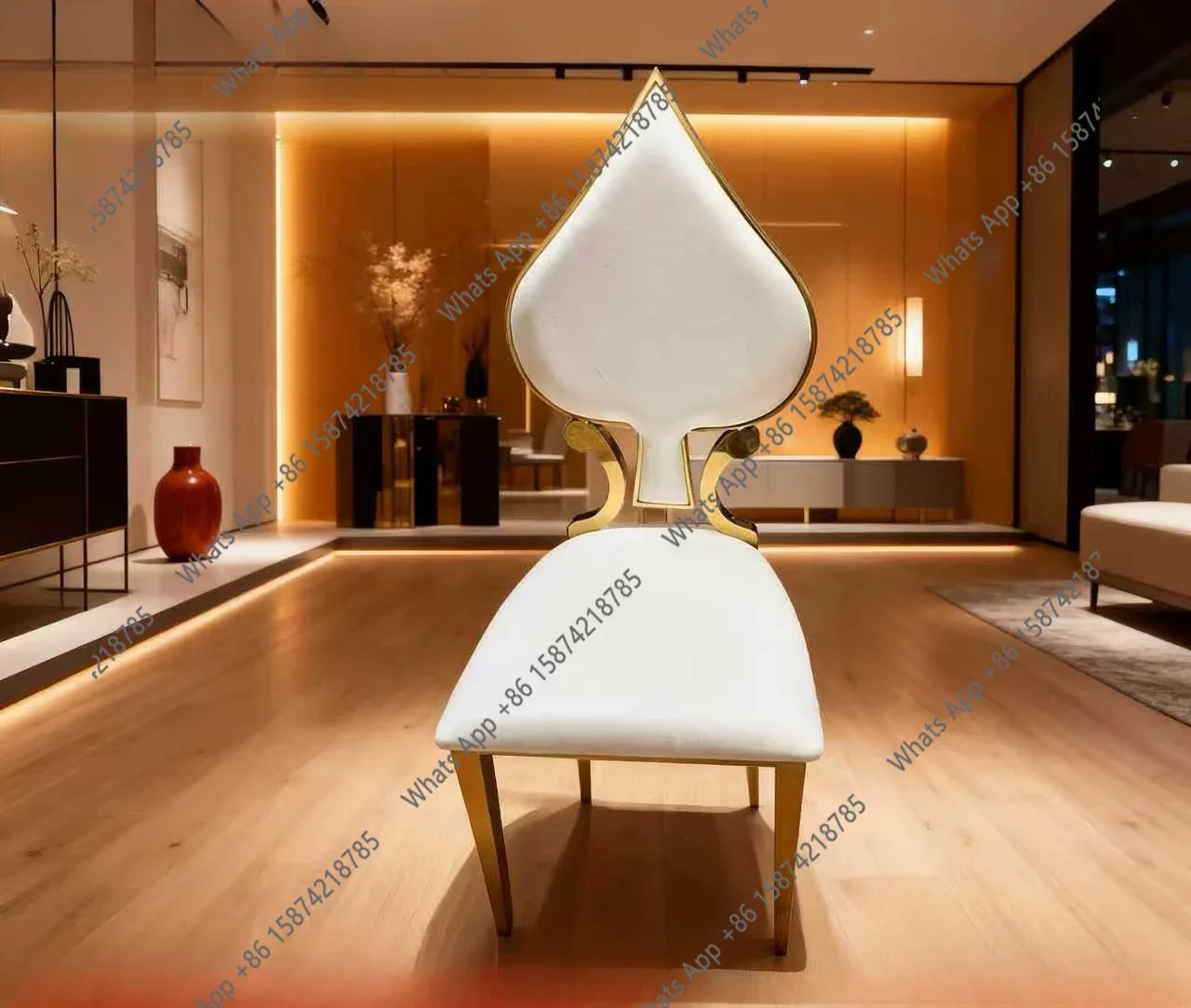 

Cc из нержавеющей стали, свадебный банкетный обеденный стул, элитный ресторанный светильник, роскошный стул, мода для кафе