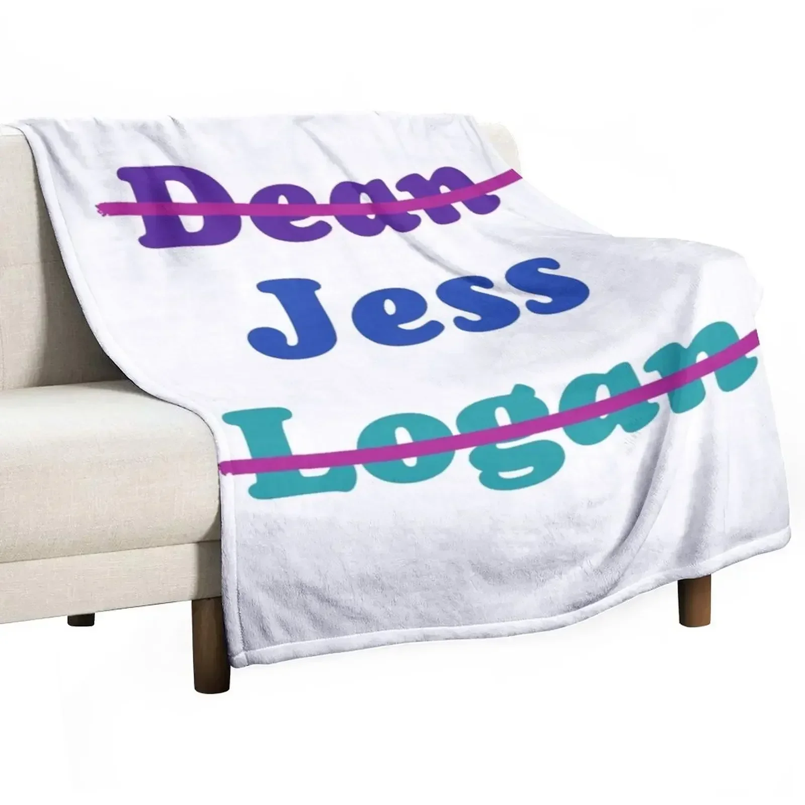 Team Jess for Rory Throw Blanket Nap Bed Fashionable christmas decoration Comforter Blankets