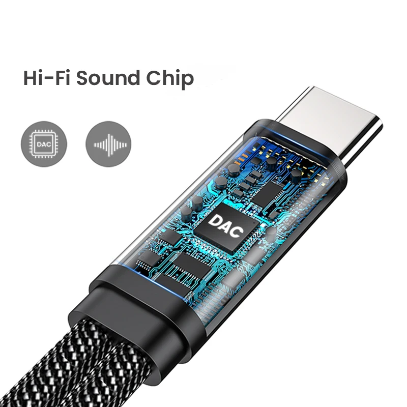 OTG 2 IN 1 Tipe USB C Ke 3.5Mm Jack AUX Audio Headphone Adaptor Pengisi Daya Cepat 60W untuk Samsung iPhone 15 Huawei Xiaomi Tablet iPad