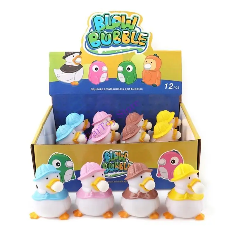 634f Prann Toy Novelty Gift Squeeze Duck Sensory Toy Sensory Anti-Anxty Ball Gift