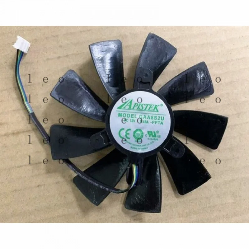 

AA 1 of New GPU FAN GAA8S2U DC 12V 0.45A -PFTA 100mm 4-pin