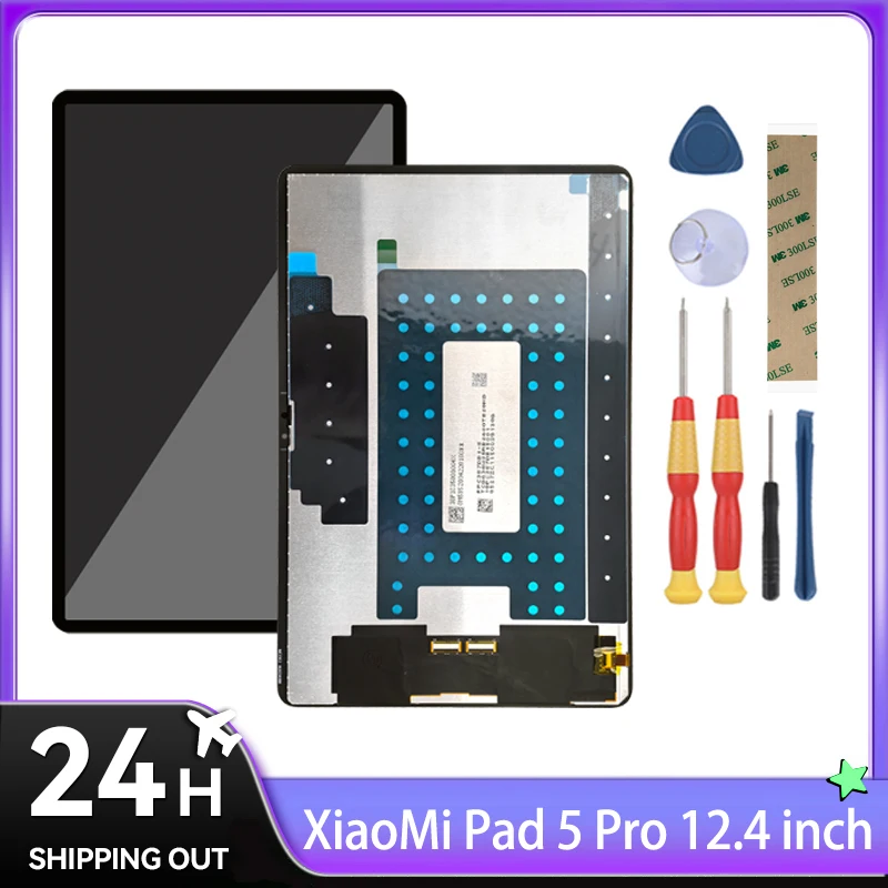 For XiaoMi Pad 7 Pro/Pad 5 Pro 12.4 Inch LCD Display Assembly Replacement Parts With Tool