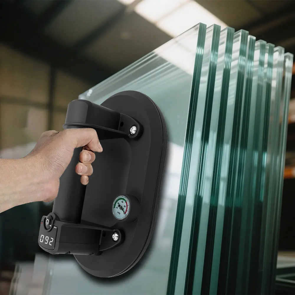 신형 260KG 흡착컵 지능형 디스플레이 산업용 전기 진공 흡착컵 중량물용 화강암 타일 유리 리프터