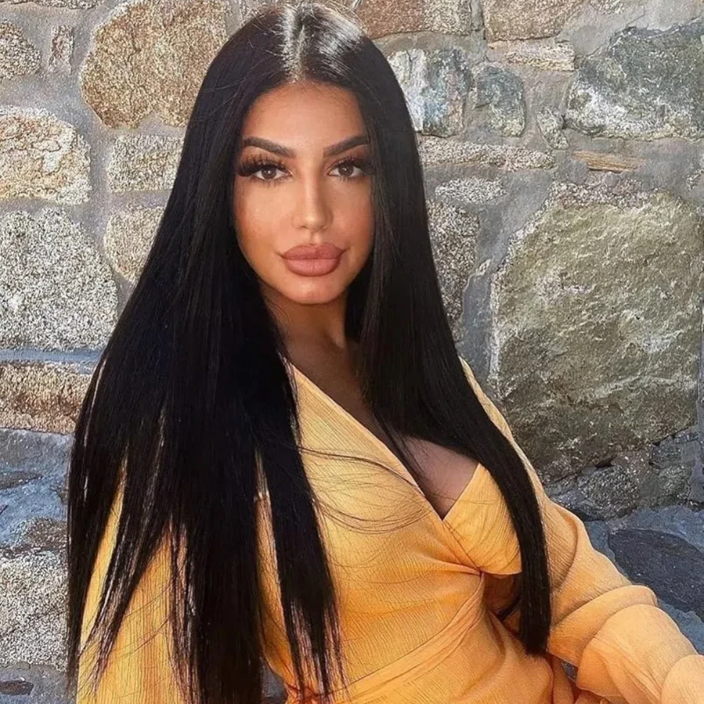 

Bone Straight Glueless Wigs Human Hair Plucked Pre Cut 7x5 Glueless Human Hair Wigs Human Hair Wig For Beginners Black