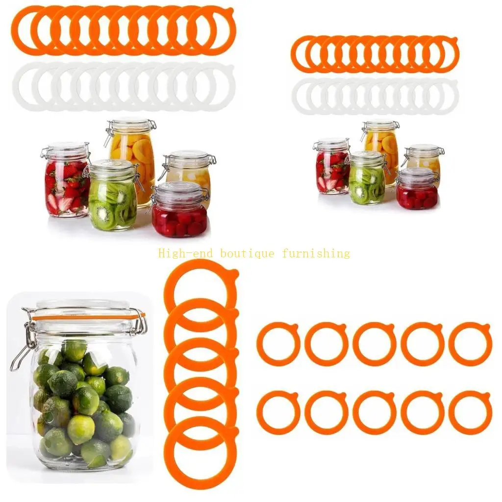 

L9NB Unique Silicone Seal Practical Silicone Sealing O-Rings Gaskets for Travel Mugs