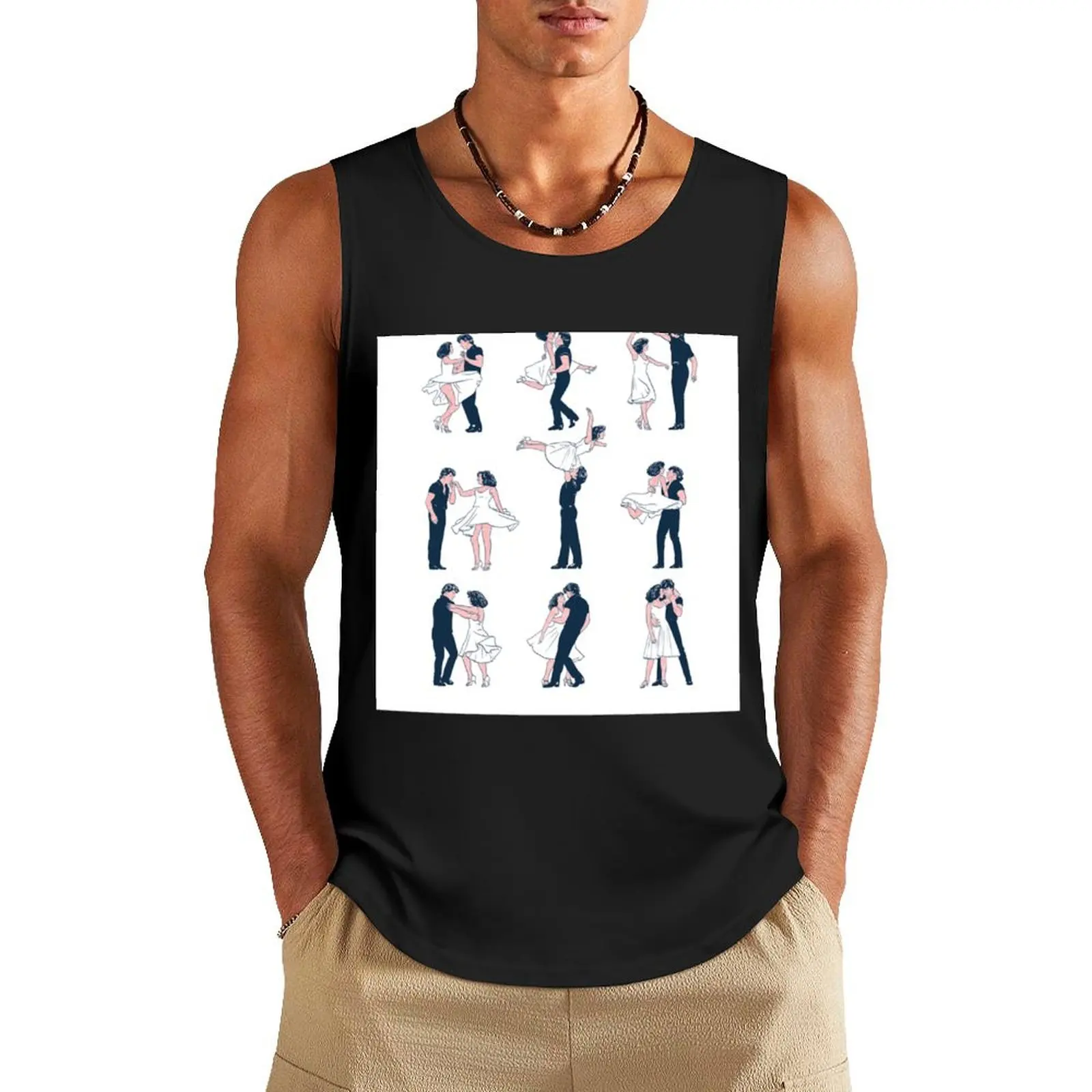

Dirty dancing Tank Top gym shirt men gym shirts fashion 2025 man