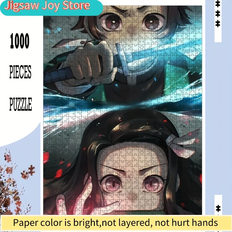 

1 Box of of Popular Anime Puzzle 50*70 Cm/19.7*27.6 Inches, Adult Vitality Large Puzzle, Production Fun, Suitable for Home Dec