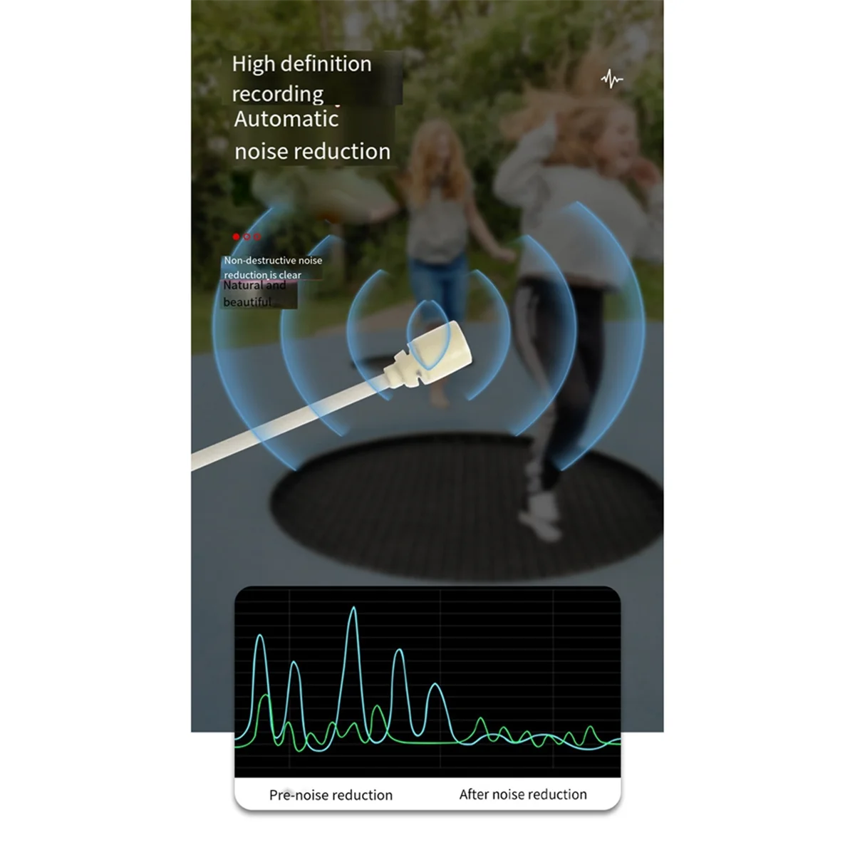 POP-lEarhook เครื่องขยายเสียงไมโครโฟน 3 พินชุดหูฟังแบบมีสายชุดหูฟังขนาดเล็กลําโพงสําหรับโทรศัพท์มือถือและคอมพิวเตอร์, xlr คอนเดนเซอร์