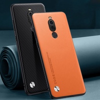 Luxury PU Leather Case For Meizu X8 X 8 Matte Back Cover Silicone Shockproof Protection Phone Case For MeizuX8 Coque