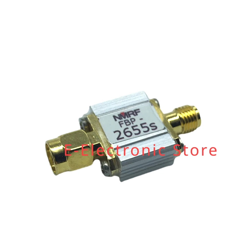 FBP-2655s  Electronic Modules 2655MHz LTE Dedicated SAW Bandpass Filter, 1dB Passband 2620-2690MHz, SMA Interface