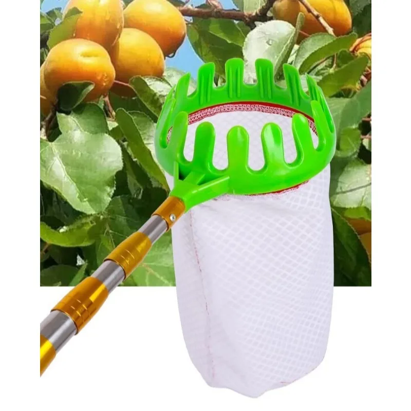Horticultural fruit picking machine, peach tall tree picking bag, fruit catcher, collection of farm supplies