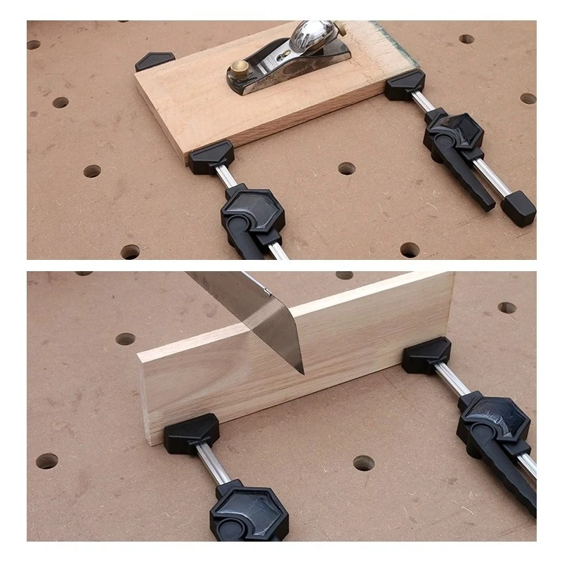 مشبك سطح المكتب، النجارة، مقطع سريع، مشبك النجارة، تركيبات الثقب، أدوات وو شين