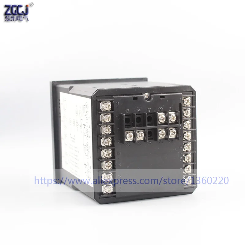 CJA-8400 Multifuncion 4 ways PT100 temperature controller RELAY output 4 channels digital thermostat can connect with 4 sensors