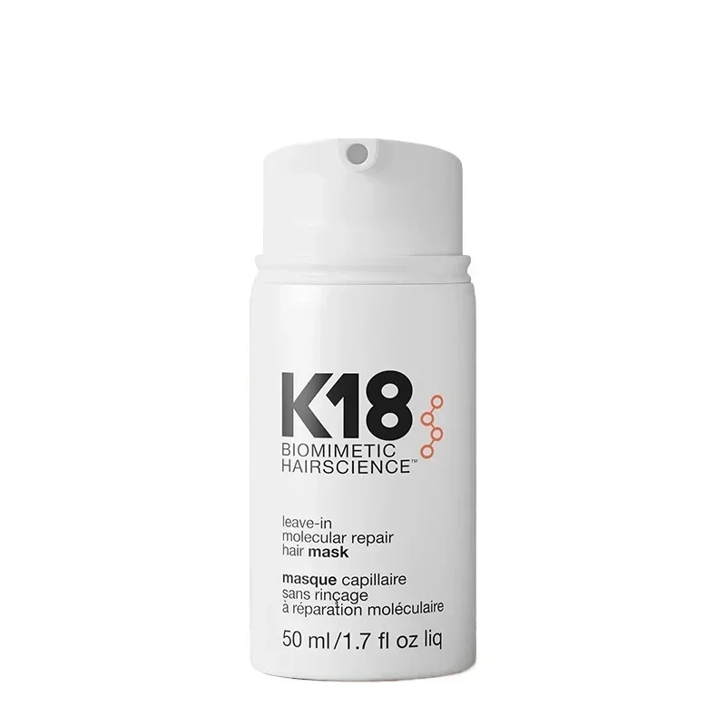 50ml K18 Hair Treatment Original Leave-In Molecular Repair Hairs Mask Damage Restore Soft Deep Keratin Scalp Treatment Hair Care