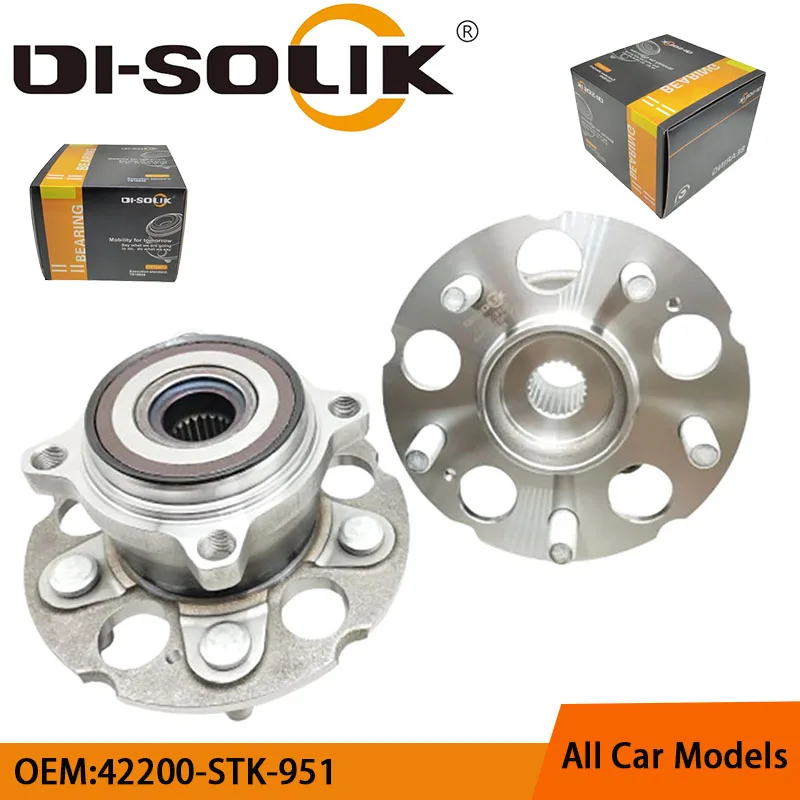 

DI-SOLIK Auto Bearing Rear Wheel Hub Bearing Assembly 42200-T0A-951 42200-T0A-P51 42200T1GE01 VKBA7666 for HONDA Cubo De Rueda