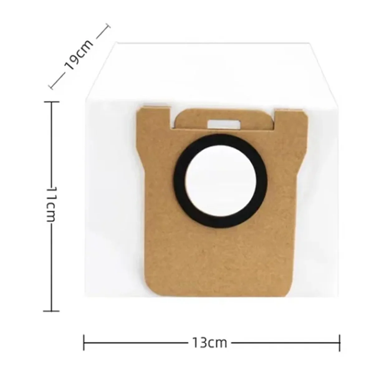 Sac à poussière de rechange pour aspirateur robot Dreame Bot L30 Ultra, sac à ordures sale, 12 pièces