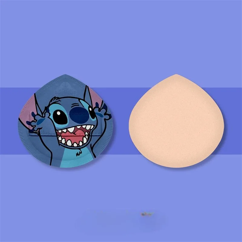 Disney Cute Animation Lilo & Stitch Cartoon Air Cushion Powder Puff Bb Cream Special Non-stuck Powder Beauty Egg Makeup Tool