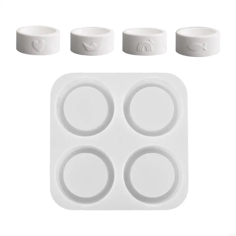 

91AF Multi Purpose Silicone Mold For Handmade And Cement Crafts Mirror Heart/Flower Detailing Mould For Beginners