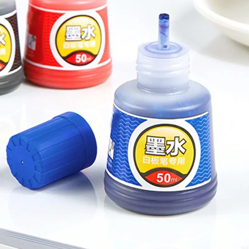 918C 1 бутылка чернил маркеры для офисной доски для стираемой маркерной ручки для доски синий черный красный