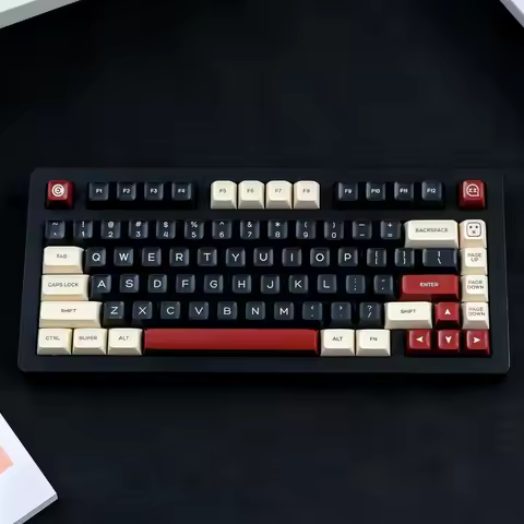 G-Q-Y-Q Rome Keycap SA Profile Keycaps PBT Double Shot Key Caps Set ISO Enter 7U Spacebar for Custom Mechanical Keyboard KIT
