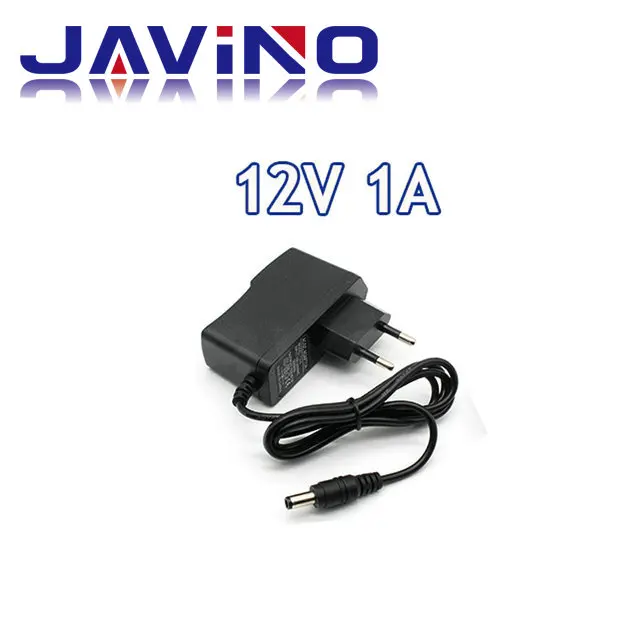 Liludin 100-240 فولت التيار المتناوب إلى تيار مستمر محول الطاقة العرض مهايئ شاحن 5 فولت 12 فولت 1A 0.5A الاتحاد الأوروبي التوصيل 5.5 مللي متر x 2.5 مللي متر التوصيل المصغّر USB لاردوينو #6