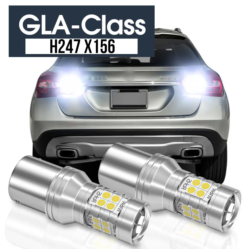 

2pcs LED Backup Light Reverse Lamp Canbus Accessories For Mercedes Benz GLA Class H247 X156 2014 2015 2016 2017 2018 2019